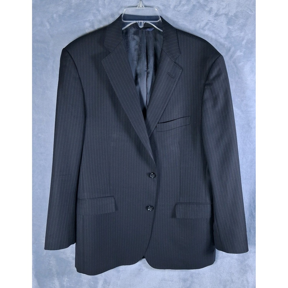 Brooks Brothers 1818 Regent Estrato Blazer Mens 43R W37 Wool Cupro Grey mi Italy